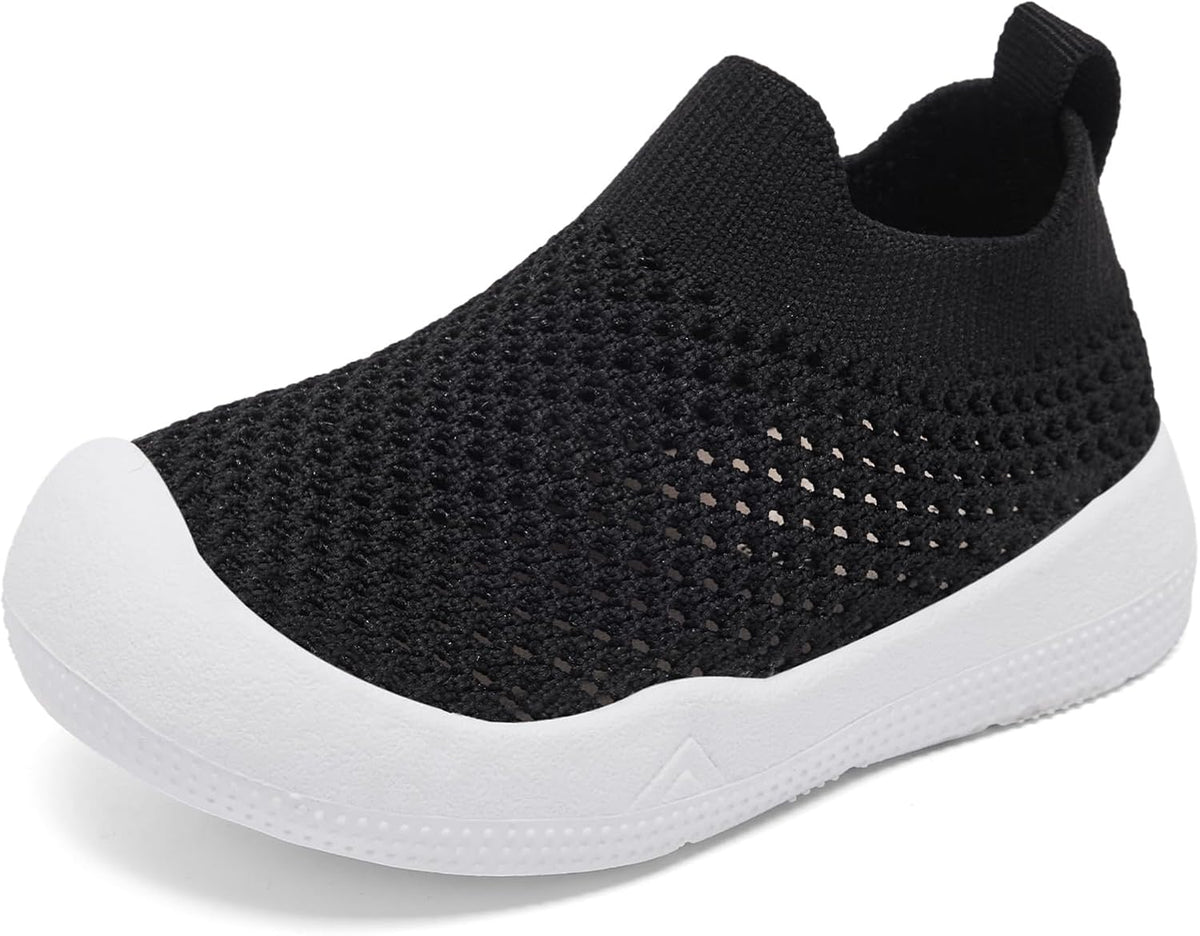 Eashi Baby Boy Girl Non-Skid Indoor Infant Walking Shoes Breathable Warm Elastic Sock Shoes with