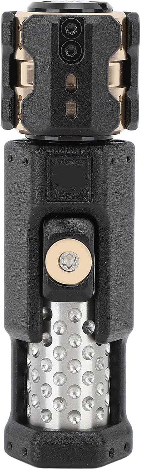 Fidget Slider Toy, 5 Stage Push 2 Stage Slide Toys, Ratchet Clik Fidget Toys Slider Black Metal