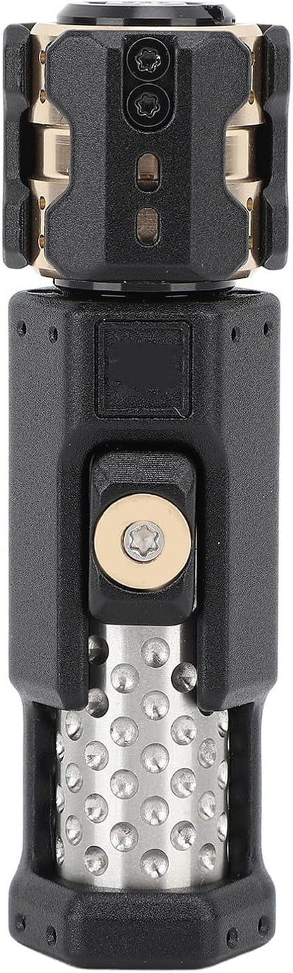 Fidget Slider Toy, 5 Stage Push 2 Stage Slide Toys, Ratchet Clik Fidget Toys Slider Black Metal