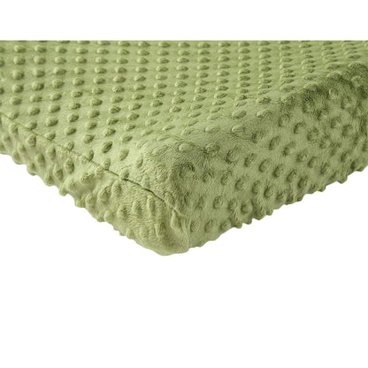 Baby Changing Pad Cover, Super Soft Plush Dot Diaper Changing Table Covers for Baby Girls and Boys