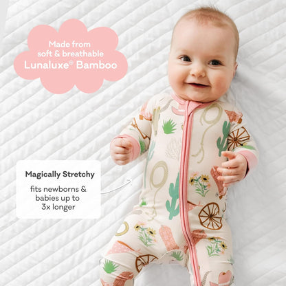 Little Sleepies Pajamas for Baby Boys & Girls, Viscose from Bamboo Baby Pajamas, Preemie & Newborn