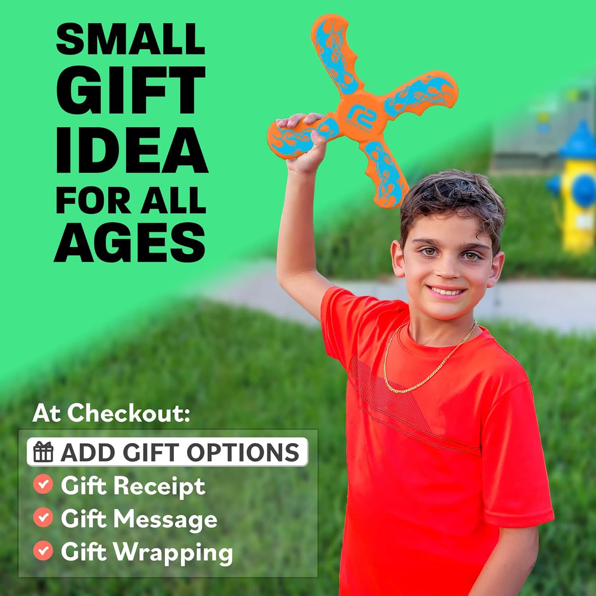 Refresh Sports Soft Boomerang - Best Gifts for Boys & Girls - Fun Kid Stocking Stuffers & Holiday