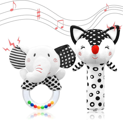 Baby Rattles 0-6 Months Newborn Toys Infant Toys 0-6 Months Rattles for Babies 0-6 Months Baby Toys