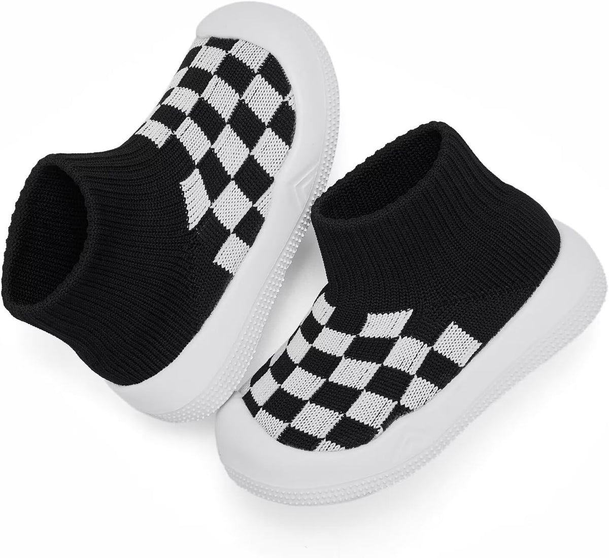 Eashi Baby Boy Girl Non-Skid Indoor Infant Walking Shoes Breathable Warm Elastic Sock Shoes with