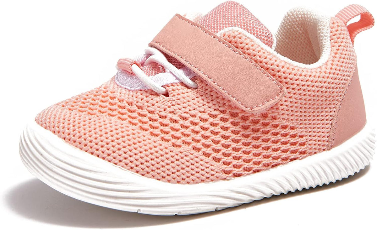 Newsonet Baby Shoes Boys Girls First Walking Breathable Non Slip Walker Sneakers Soft Sole 6 9 12