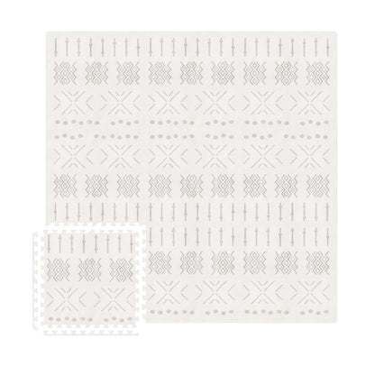 MOON WALKERS Stylish Boho Baby Play Mats for Floor,(6x6ft) Play Mat for Babies and Toddlers