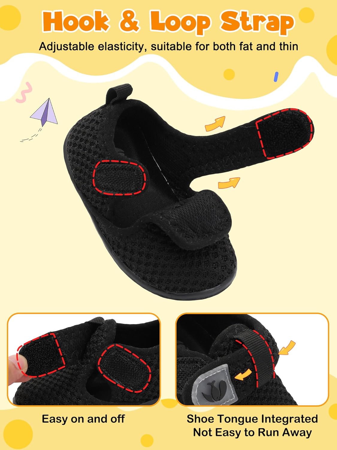 FEETCITY Barefoot Baby Shoes Girls Boys Walking Shoes Infant Sneakers Lightweight Flexible Newborn