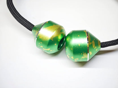 Begleri Fidget Beads - Worry Fidget Beads Spin & Bump - Made of Aluminum Alloy - Creates a Bit of