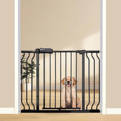 Expandable Baby & Dog Gate 38.5-43.3 Inch, Tension Mounted Indoor Safety Gate for Stairs & Doorways