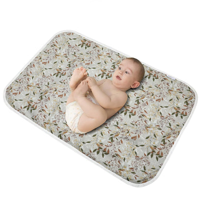Baby Diaper Changing Pad, 21 5/8" x 31.5" Waterproof Changing Pad Liners - Reusable Soft and