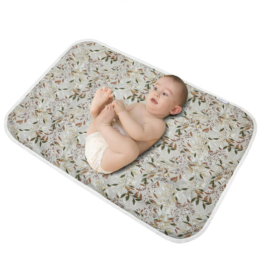 Baby Diaper Changing Pad, 21 5/8" x 31.5" Waterproof Changing Pad Liners - Reusable Soft and