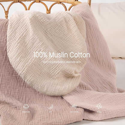 lulumoon Baby Changing Pad Cover: Muslin Diaper Changing Table Pad Cover - Changing Pad Sheets for