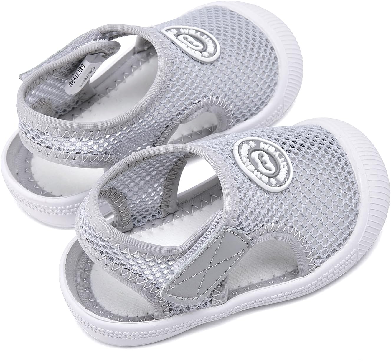 BMCiTYBM Baby Boy Girl Closed Toe Summer Sandals Lightweight Shoes Infant Non-Slip First Walking