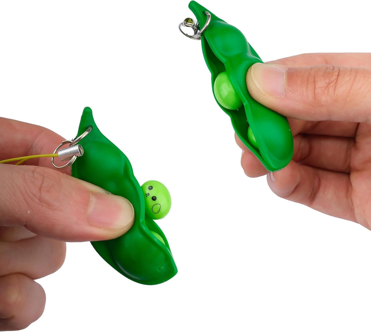 Sensory Fidget Toy 10 Set Roller Bike Chain Fidget Spinner and Marble Fidget Stress Pea Pod Stress