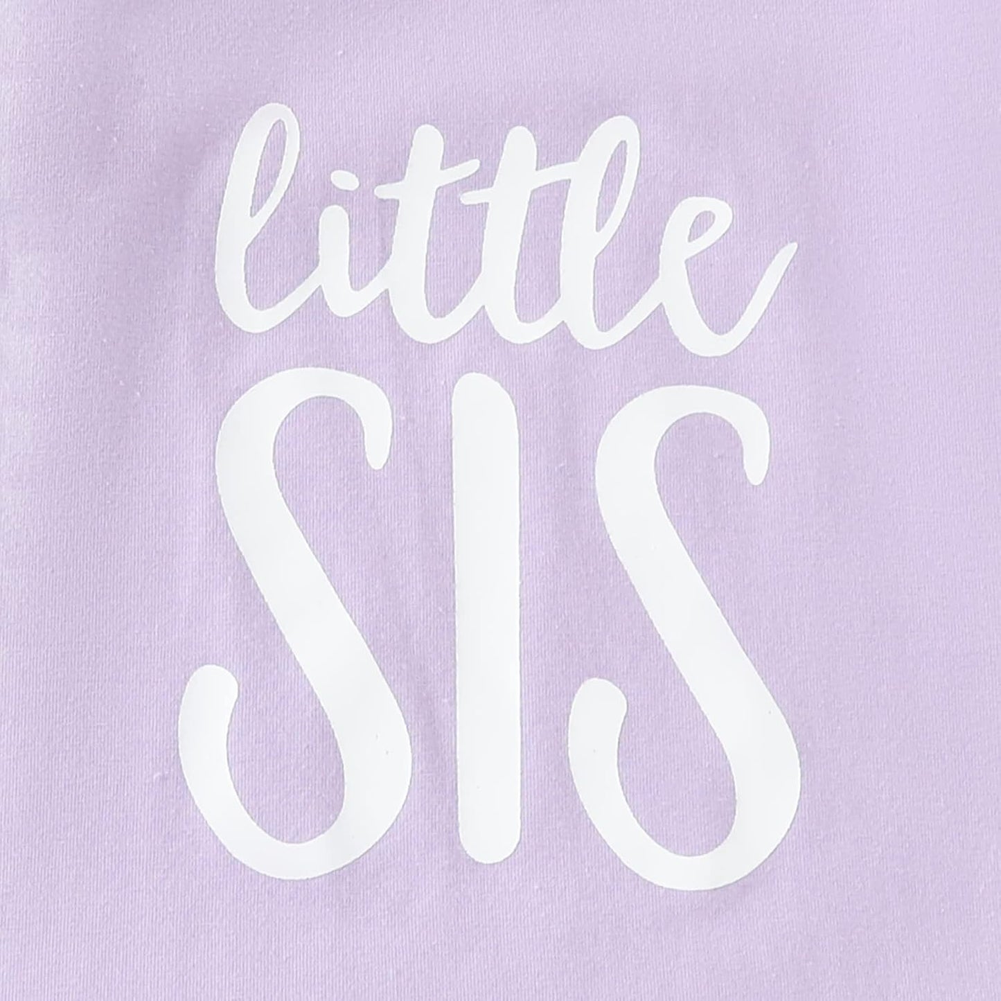 AMAWMW Newborn Baby Girl Little Sister Sleeper Gown Stripe Long Sleeve Nightgown Pajamas Gifts