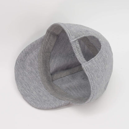 Keepersheep Baby Baseball Cap Infant Sun Hat, Cotton Knit with Soft Brim, Adjustable Soft Newborn