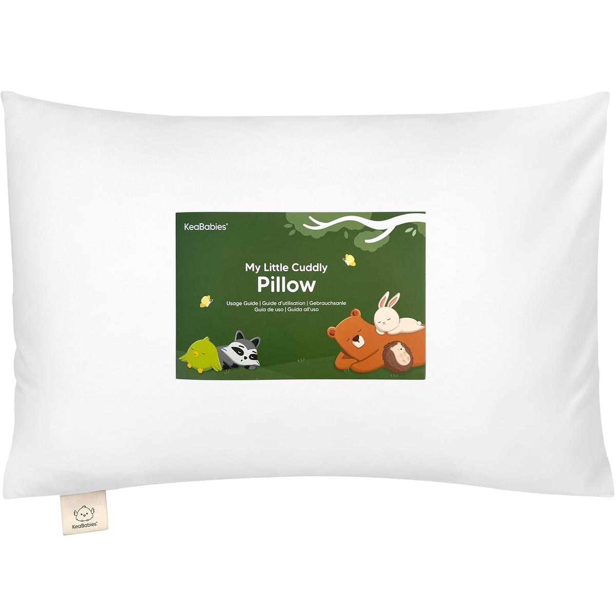 Toddler Pillow with Pillowcase - 13x18 My Little Cuddly Pillow, Viscose Derived From Bamboo Nursery