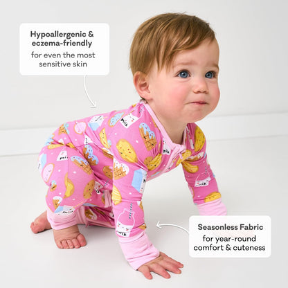 Little Sleepies Pajamas for Baby Boys & Girls, Viscose from Bamboo Baby Pajamas, Preemie & Newborn