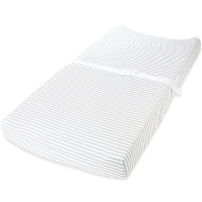 Cuddly Cubs Changing Pad Covers ??2 Pack ??Snuggly Soft Plush Cotton Changing Table Covers for Boy