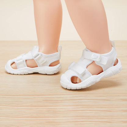 BMCiTYBM Baby Boy Girl Closed Toe Summer Sandals Lightweight Shoes Infant Non-Slip First Walking