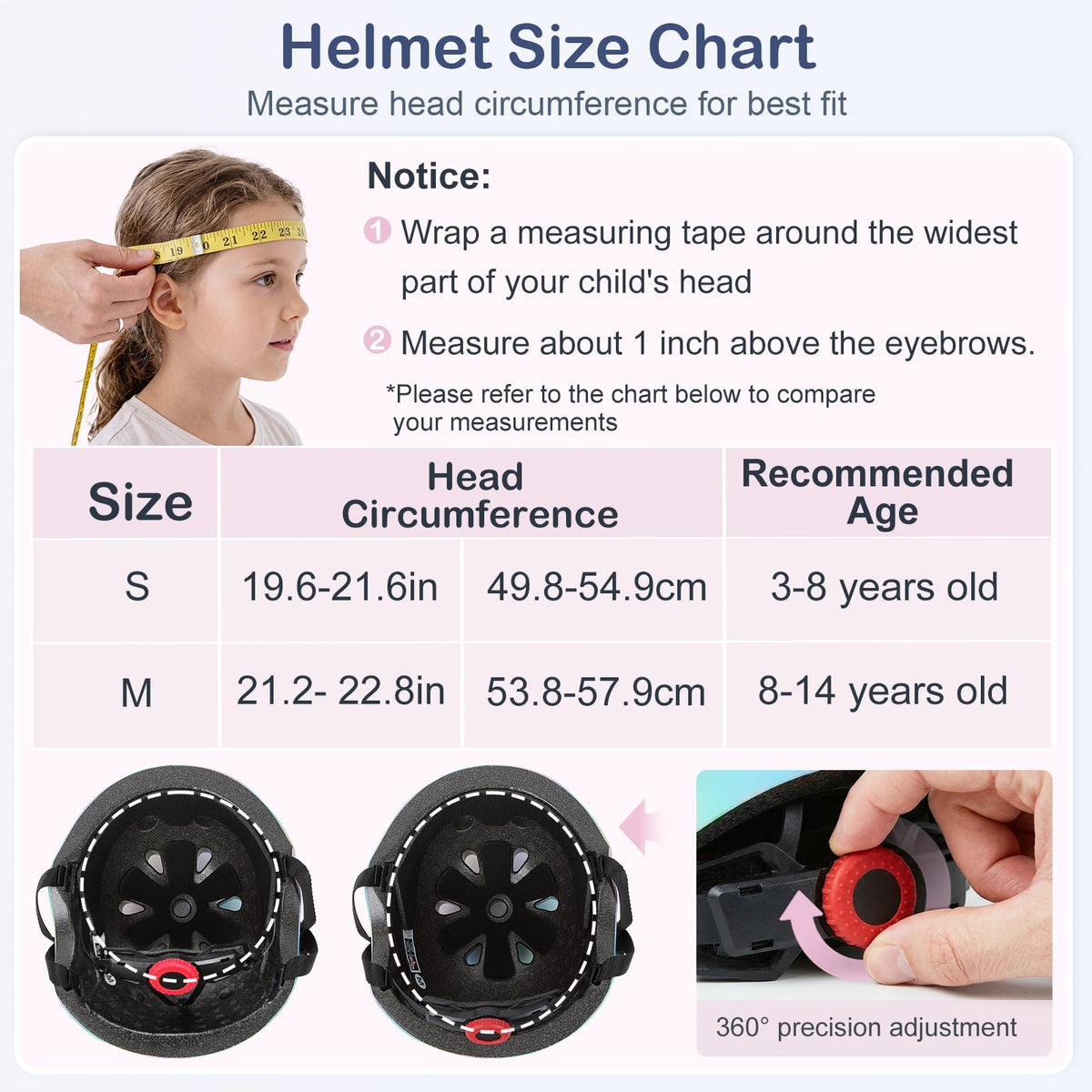 Toddler Helmet, Bienbee Kids Bike Helmet Skateboard Helmets for Bicycle Balance Bike Scooter for