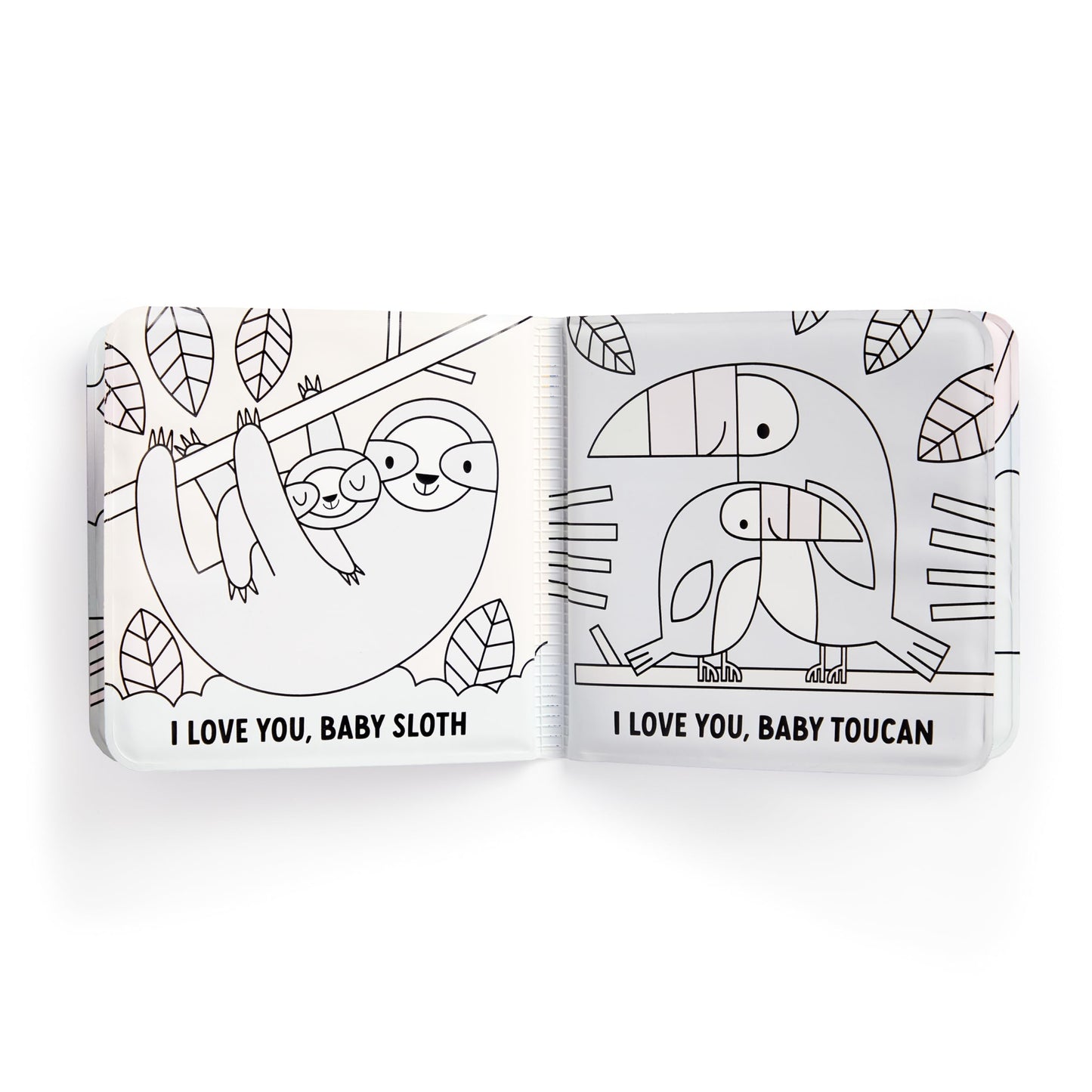 I Love You, Baby – Waterproof Color Changing Magic Bath Book for Babies and Toddlers