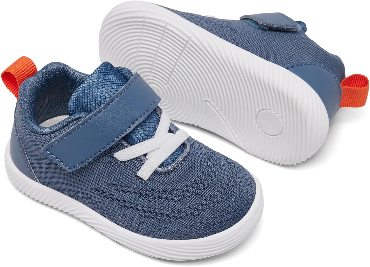 MORENDL Toddler Sneakers Baby Boys & Girls Barefoot Shoes Lightweight Breathable Walking Running