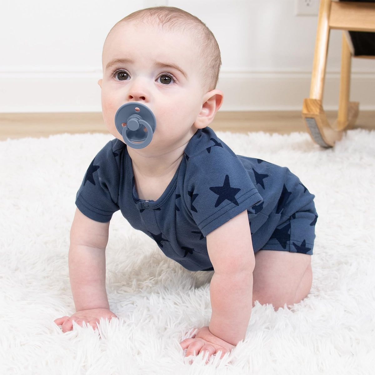 The Peanutshell Baby Boy Rompers 2 Pack - 100% Cotton Clothes, Rompers for Newborn, Infant, and