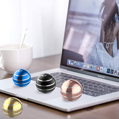 Kinetic Desk Toy Ball, 1.54'' Kinetic Desktop Spinning Toys, Optical Illusion Fidget Toys Gadgets