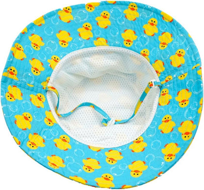 Home Prefer UPF50+ Wide Brim Sun Hat Boys Girls Sun Protection Hat Zoo Beach Swim Safari Bucket Hat