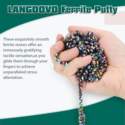 Magnetic Putty Over 1000 Weak Magnetic Beads Fidget Ferrite Putty Crags Magnetic Stones Fun Quiet