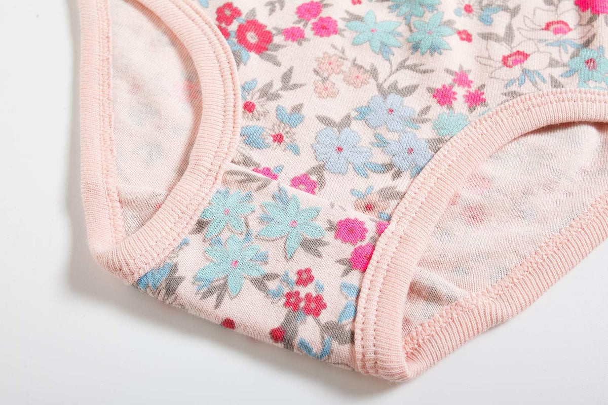 Boboking Soft Cotton Underwear Toddler Girls'Briefs Soft Undies