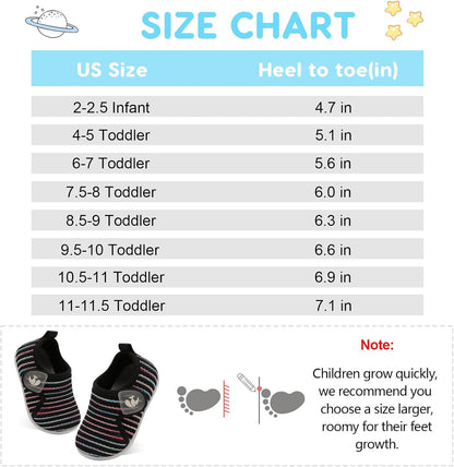FEETCITY Toddler Walking Shoes Slip On Toddler Shoes Boys Girls Kids Sports Sneakers Casual School
