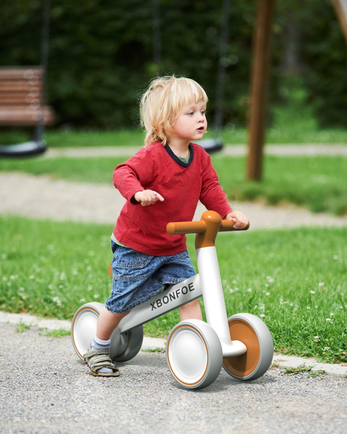 XBONFOE Baby Balance Bike for 1 Year Old Boys Girls, 10-24 Month Toddler Balance Bike, Baby Bike