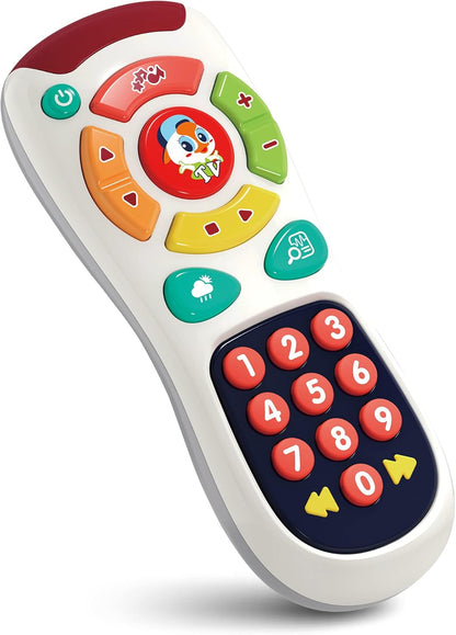 My Remote, My Program – Baby Remote Control Toy for 6 Months Old and Up – 20 Unique Learning Remote