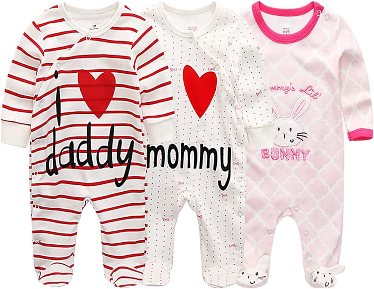 Newborn Layette Gift Set 27-Piece Baby Girl Clothes Bodysuits, Pants Essentials and Accessories