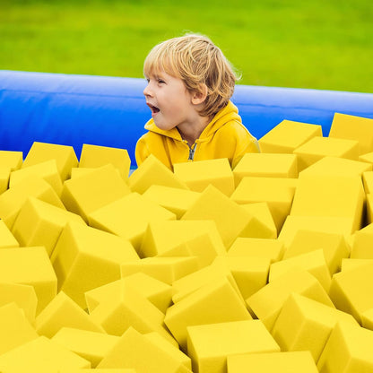 Foam Pit Cubes, 24 PCS 5 Inches Gymnastics Foam Blocks Trampoline Blocks, Multi-Sport Protective