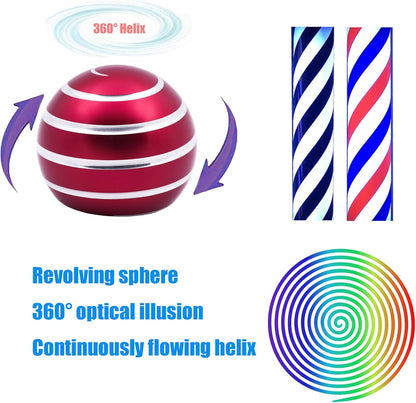 Desk-Toys for Fidget Kinetic-Cool-Gadgets: Cool-Stuff for Kid Children Teen Adult, Optical-Illusion
