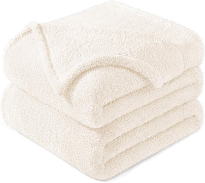 Exclusivo Mezcla King Size Flannel Fleece Blanket, Super Soft Velvet Plush Bed Blanket, Fuzzy Cozy