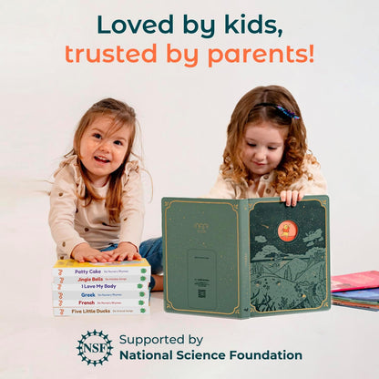 Cali’s Books Wind Down – USB-C Rechargeable Baby Book for Toddlers 1-3 | Expert-Designed Bedtime