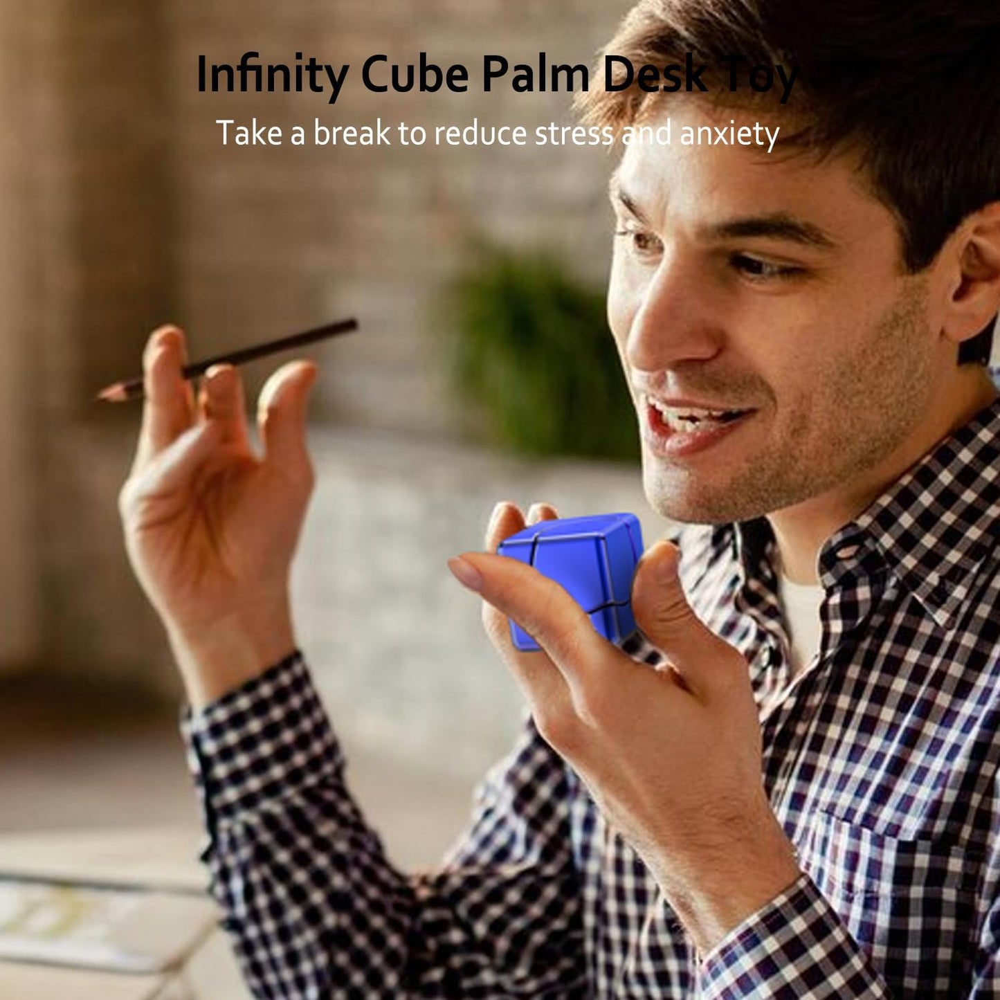 Infinity Gear Fidget Spinner Toy, 2-in-1 Transforming Fidget for Kids and Adults, Stress Relief Toy