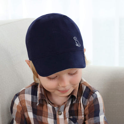 Keepersheep Baby Reversible Baseball Cap Infant Sun Hat, Cotton Knit Soft Brim for Infant Toddler