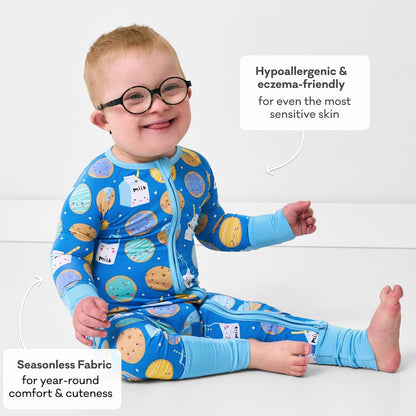 Little Sleepies Pajamas for Baby Boys & Girls, Viscose from Bamboo Baby Pajamas, Preemie & Newborn