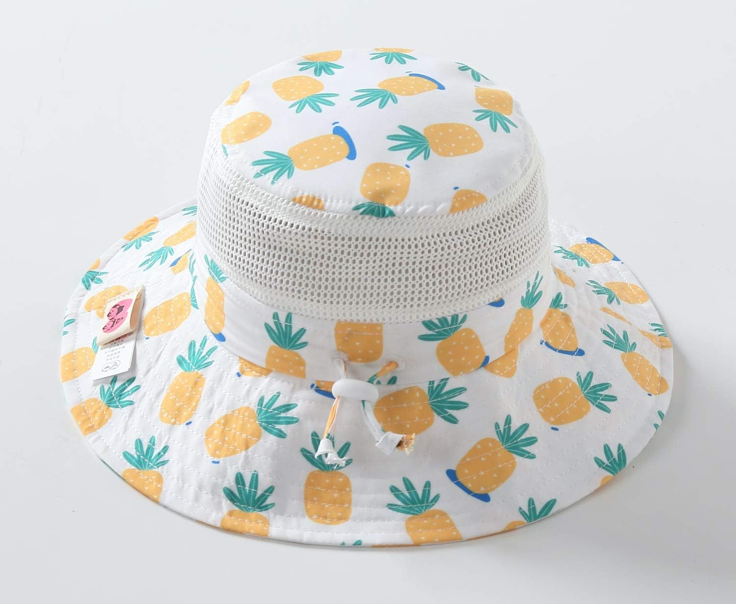 Home Prefer UPF50+ Wide Brim Sun Hat Boys Girls Sun Protection Hat Zoo Beach Swim Safari Bucket Hat