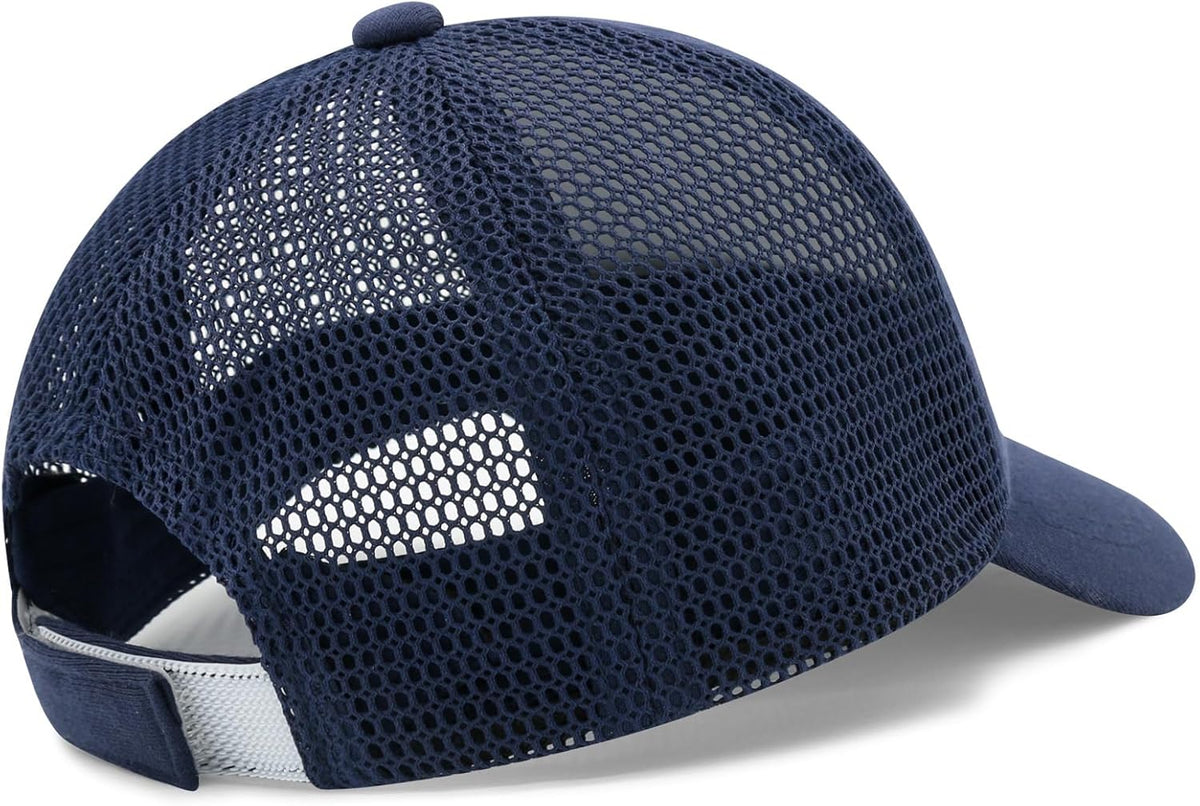 qikqik Baby Baseball Cap Toddler Baseball Hat with Mesh Infant Sun Hat UPF 50+ Baby Ball Cap