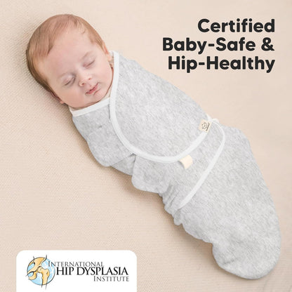 Baby Swaddle Sleep Sacks with Zipper - 3-Pack Swaddles for Newborns 3-6 Months, Infant, Baby Girls