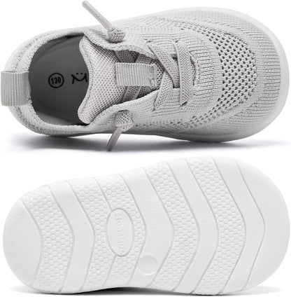 MORENDL Toddler Shoes Baby Walking Sock Shoes Infant Sneakers 0-4 Years Boy Girl Barefoot Tennis