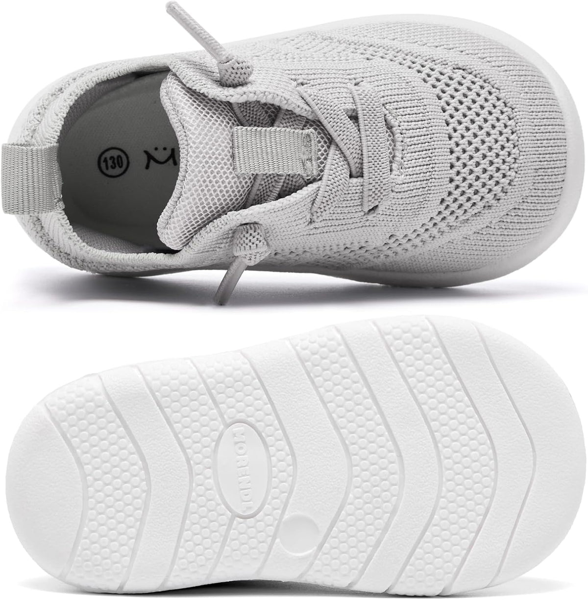 MORENDL Toddler Shoes Baby Walking Sock Shoes Infant Sneakers 0-4 Years Boy Girl Barefoot Tennis