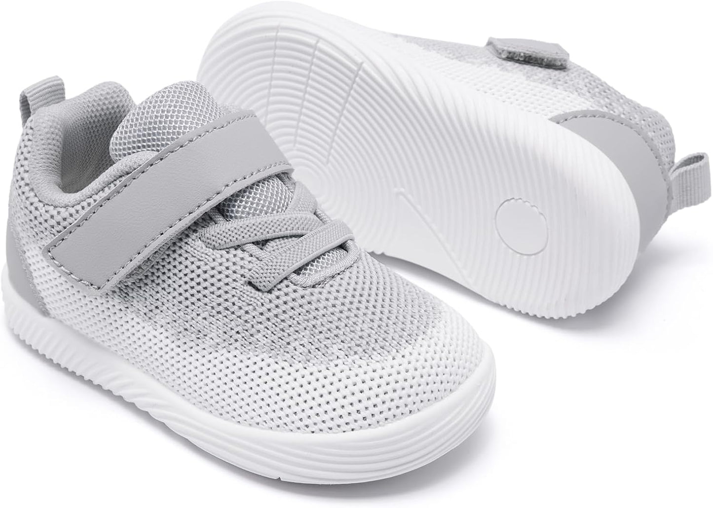 MORENDL Toddler Sneakers Baby Boys & Girls Barefoot Shoes Lightweight Breathable Walking Running