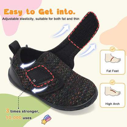 FEETCITY Baby Walking Shoes Barefoot Baby Shoes Infant Sneakers Newborn Crib Shoe Lightweight